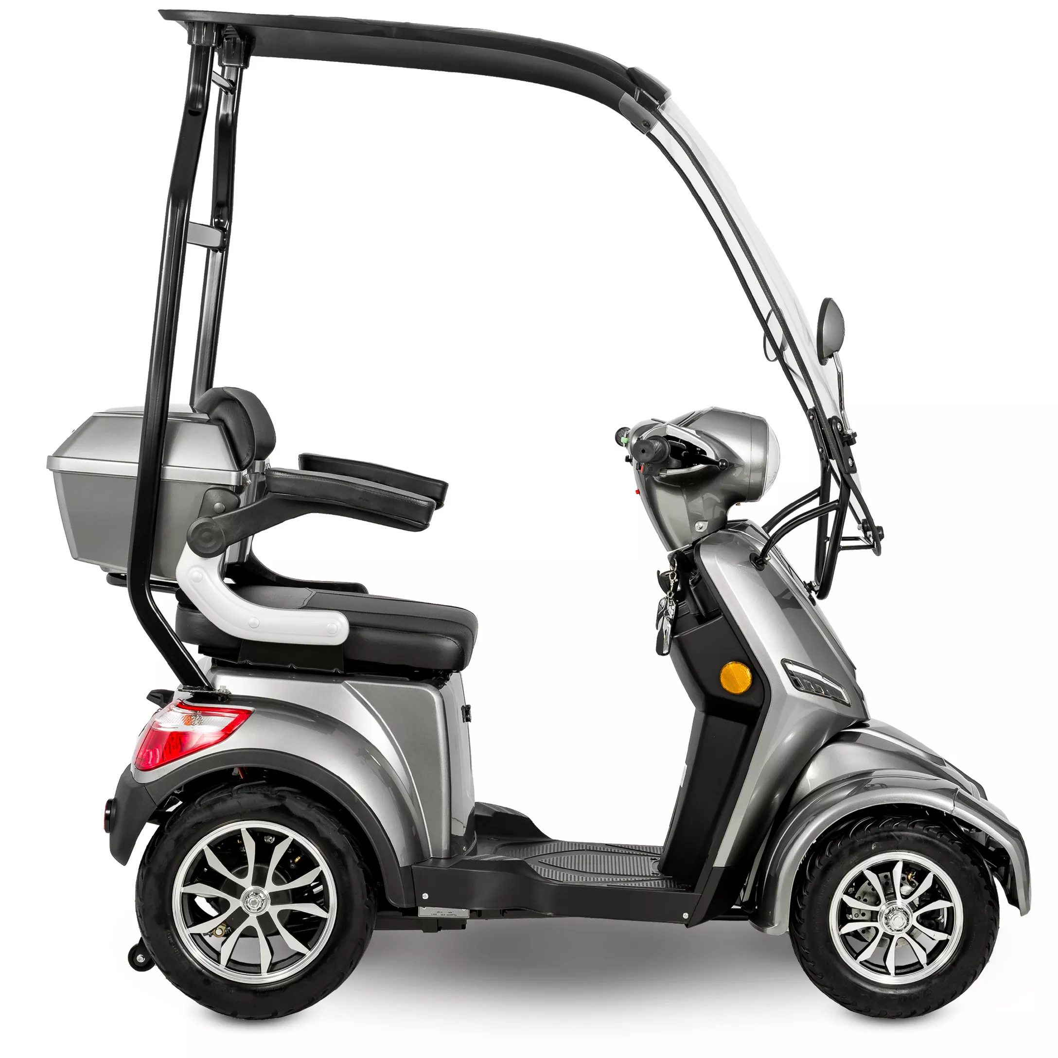 Dach akcesoryjny - widok z boku