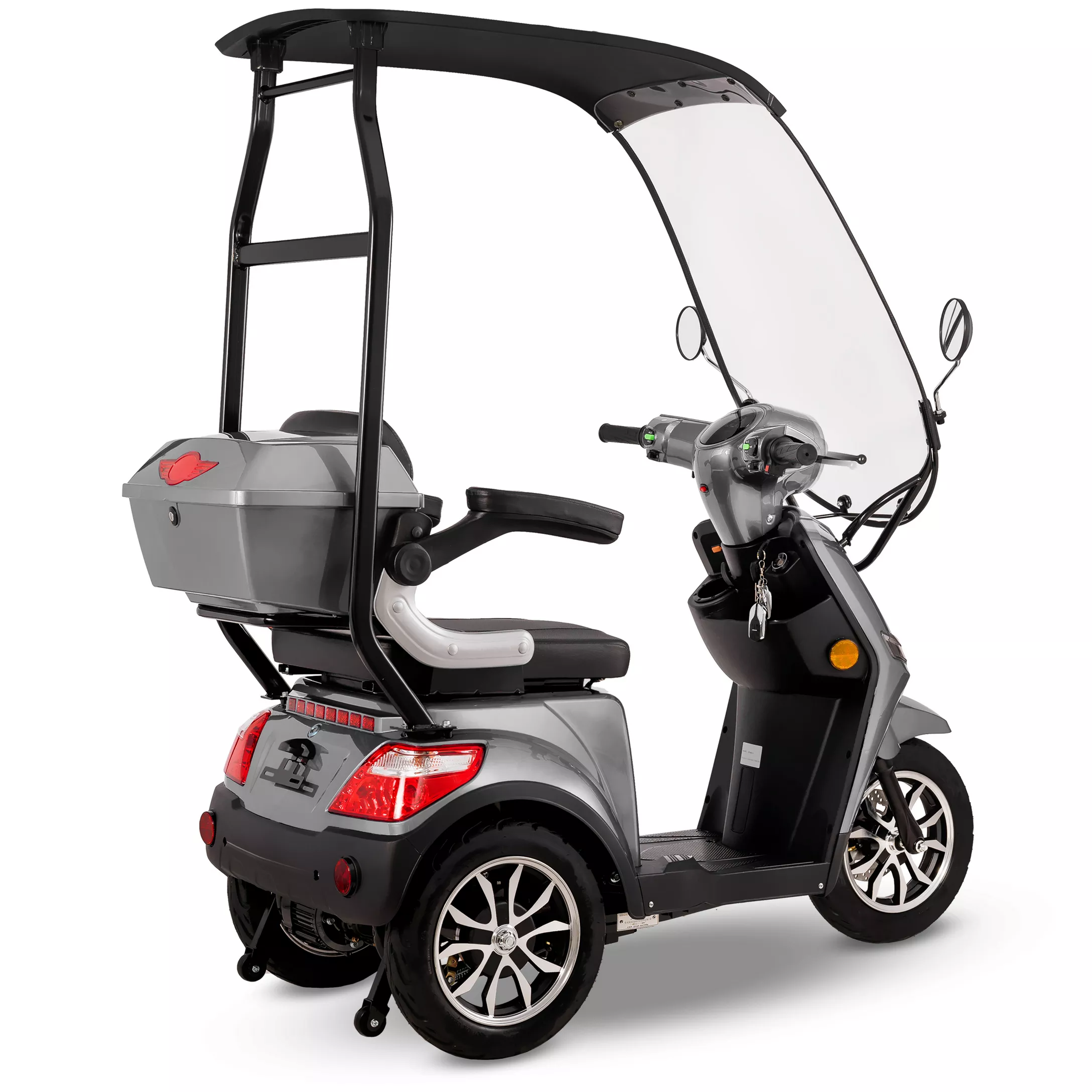 Skuter eVoyager BN022 - koła i zawieszenie