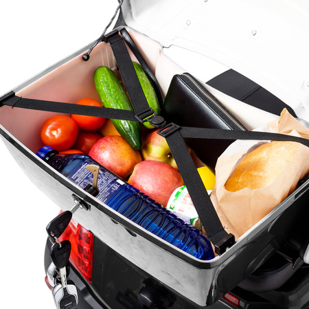 Skuter elektryczny dla seniora trójkołowy z dachem eVOYAGER BN022 - Czarny