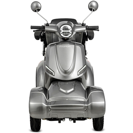 Skuter elektryczny dla seniora czterokołowy wózek inwalidzki eVOYAGER BN027 - Szary