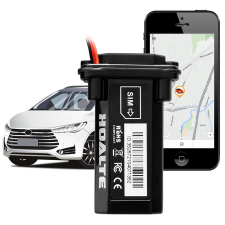 Lokalizator GPS Hoalte Tracker Slim wodoodporny z baterią