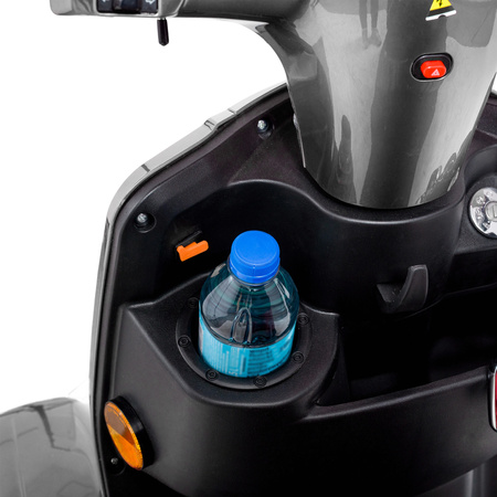 Skuter elektryczny dla seniora czterokołowy wózek inwalidzki eVOYAGER BN027 - Szary