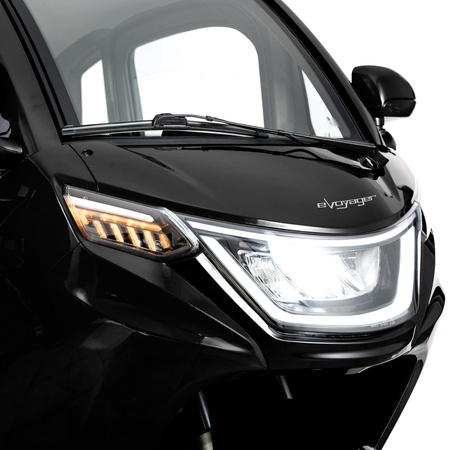  Skuter trzykołowy zabudowany z dachem Pojazd elektryczny eVoyager BN712 1500W 60V 