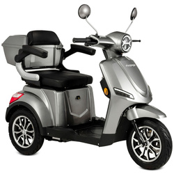 Skuter elektryczny dla seniora trójkołowy wózek inwalidzki eVOYAGER BN022 - Szary