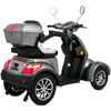 Skuter elektryczny dla seniora czterokołowy wózek inwalidzki eVOYAGER BN027 - Szary